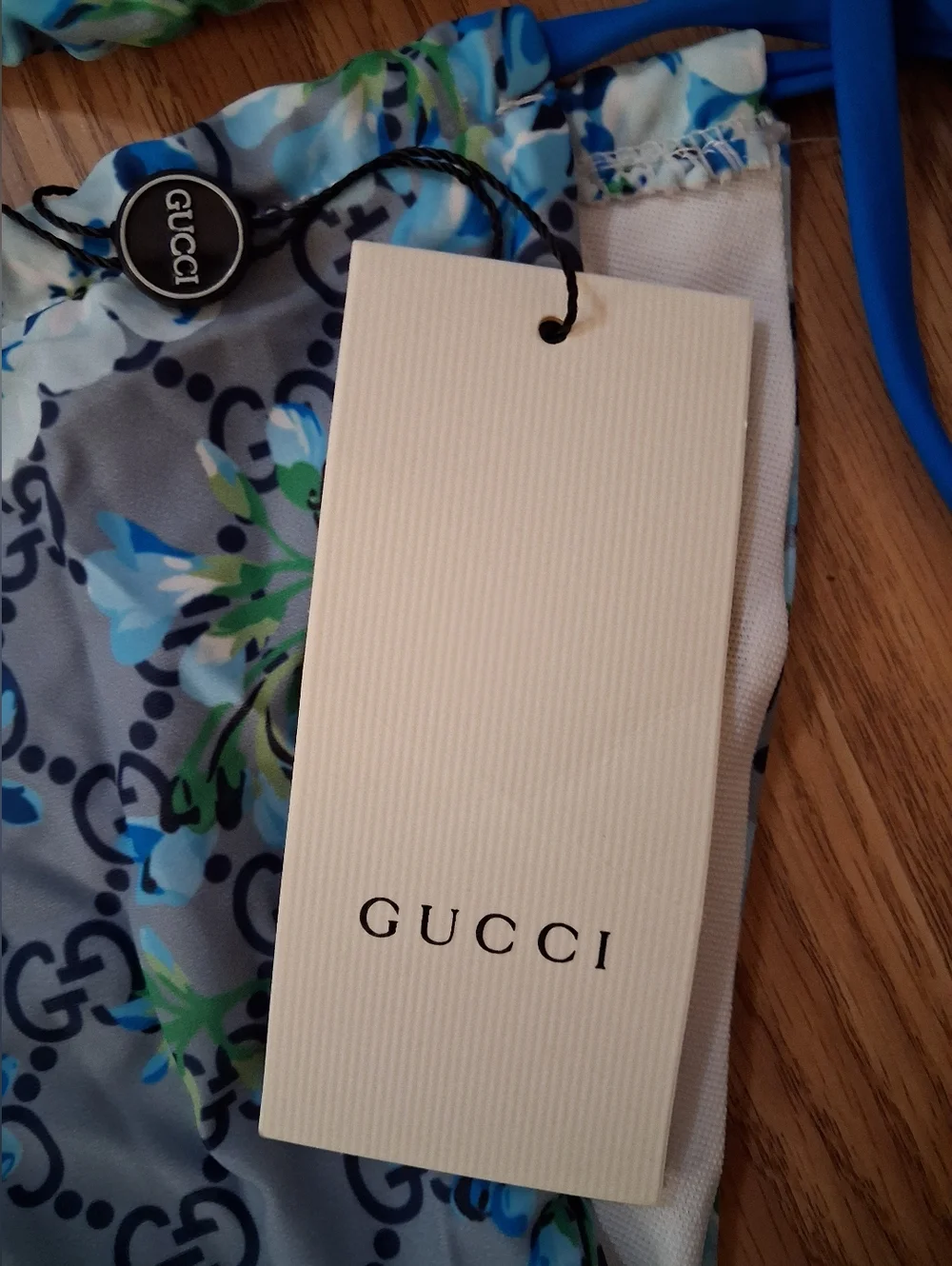 NWT GUCCI Blooms Supreme 2 Piece Floral Bikini.  Womens.  Size Large. - Picture 7 of 15